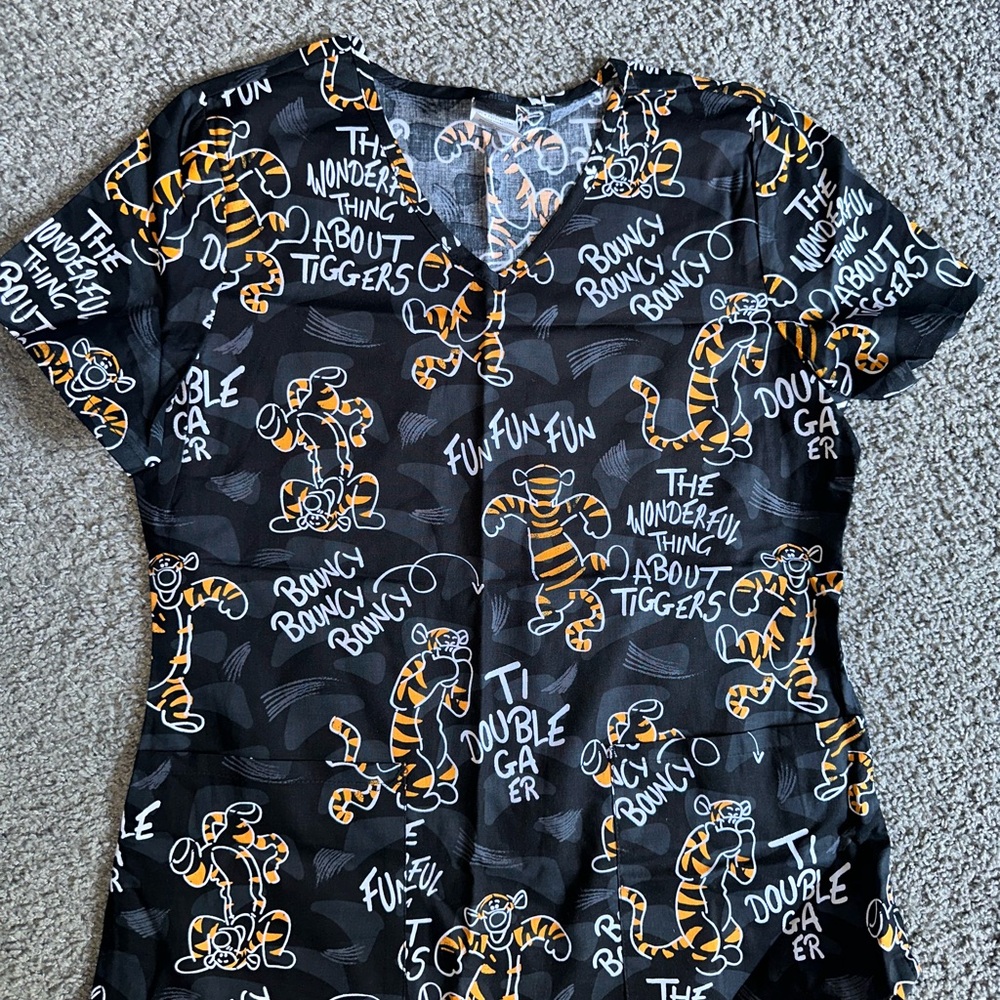 Disney Scrub Top